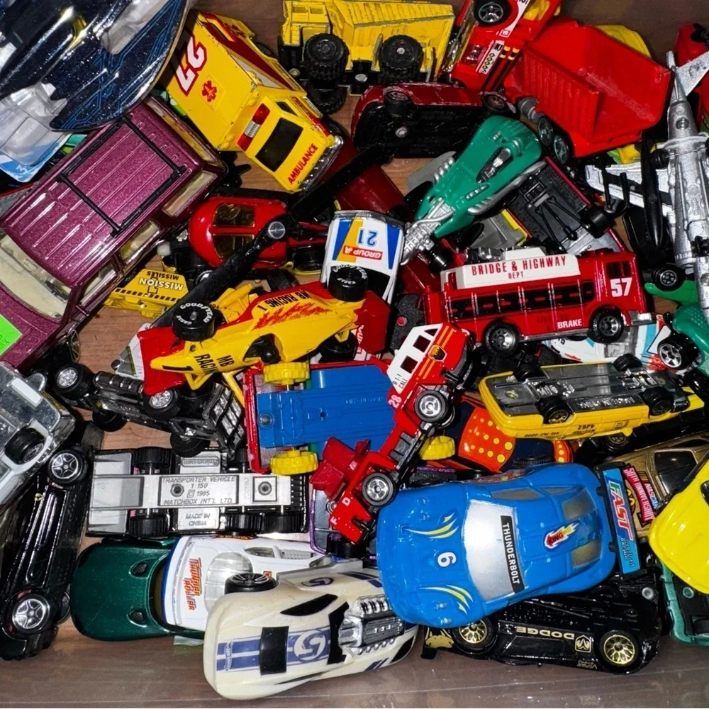 Lot Of Over 30 Small Cars Mix Of Hot Wheels Cars & More Some Are Vintage